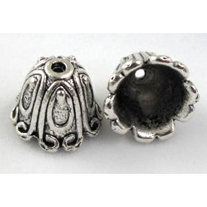 Tibetan Silver BeadCaps Non-Nickel