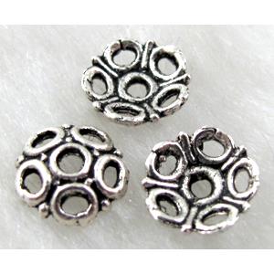 Tibetan Silver BeadCaps Non-Nickel