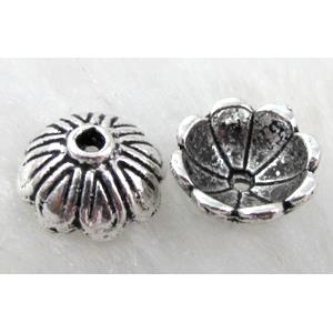 Beadcap, Tibetan Silver Non-Nickel