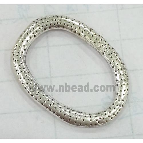 tibetan silver ring connector non-nickel