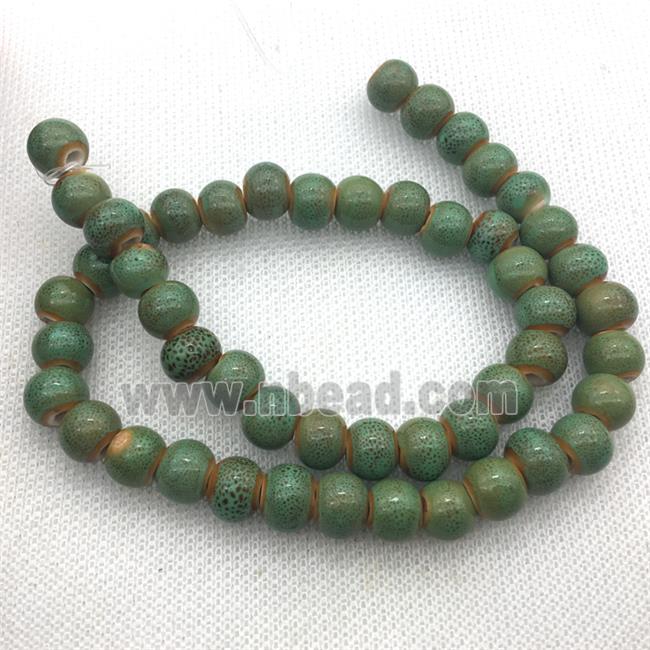 round green Porcelain beads