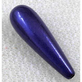 Miracle Beads, plastic, teardrop, deep-lavender