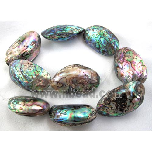 Paua Abalone Shell Bead