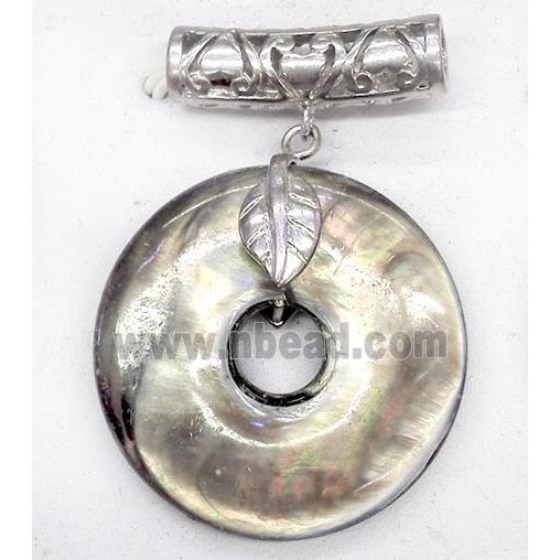 Paua Abalone shell pendant