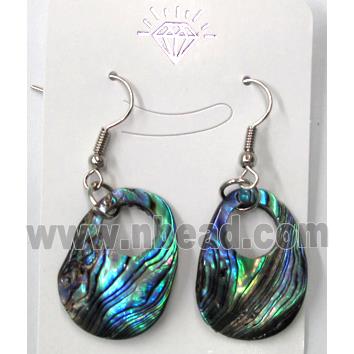Paua Abalone shell earring, GoGo, mxied
