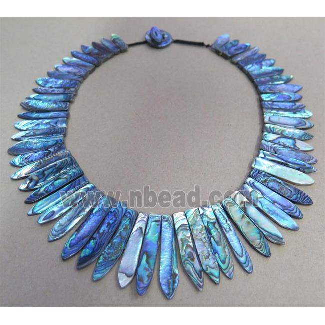 Paua Abalone shell necklace