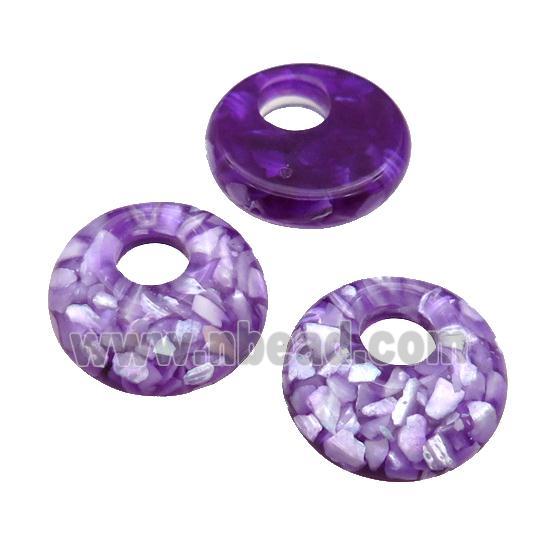purple Shell GoGo pendant