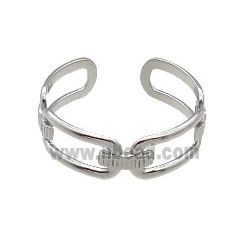 Raw Stainless Steel Ring