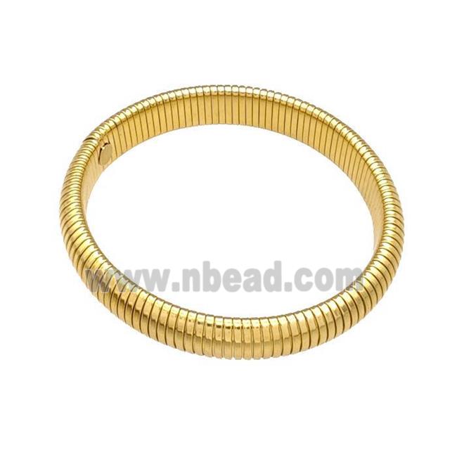 Stainless Steel Bracelets Gold Plated