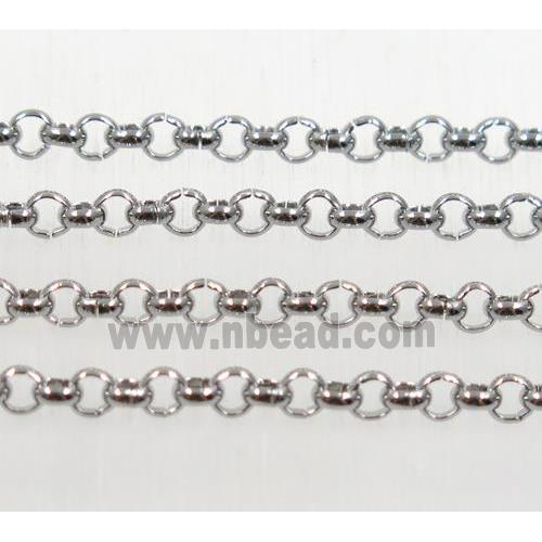 stainless steel circle chain