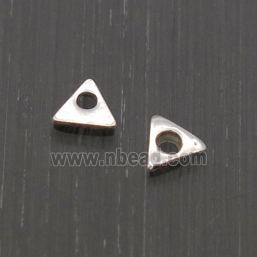 Sterling Silver Beads Triangle Spacer
