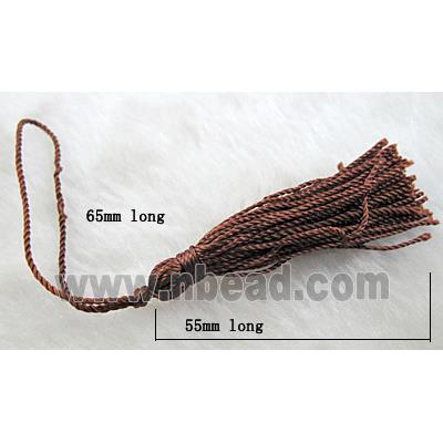 Rattail Cotton braid pendant