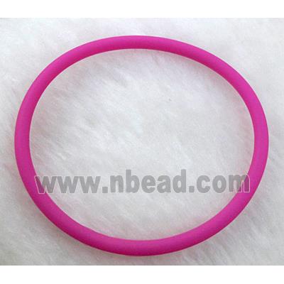 Rubber bracelet, O-ring style