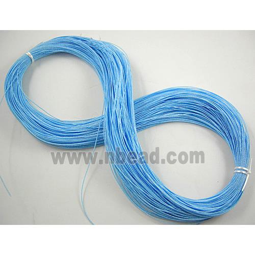waxed wire, round, grade a, blue