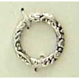 Tibetan silver ring connector