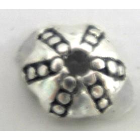 Tibetan Silver Bead-Cap Non-Nickel