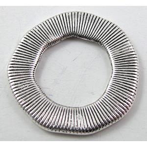 Tibetan Silver ring, Lead free and nickel Free
