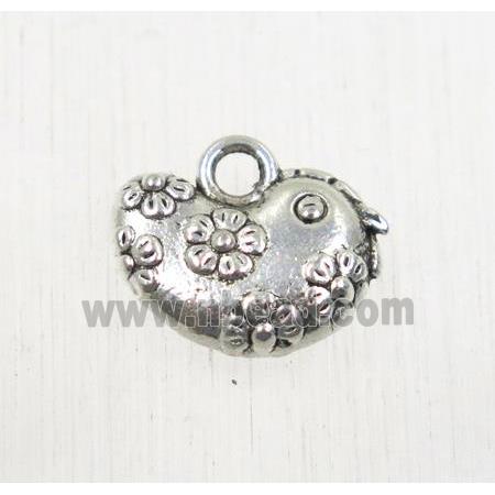 tibetan silver pendant, non-nickel