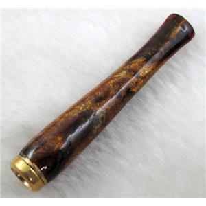 Gold Coral, cigarette holder, 12mm dia, 70mm length