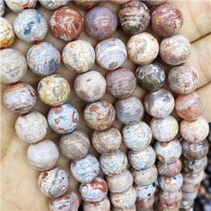 Red Fire Agate Beads Round, approx 12mm dia