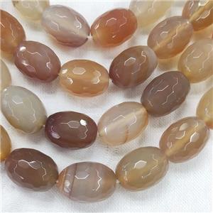 Natural Carnelian Beads Faceted Barrel, approx 15-20mm