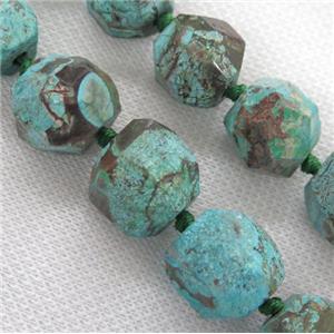 blue ocean jasper beads ball, faceted round, approx 20-22mm