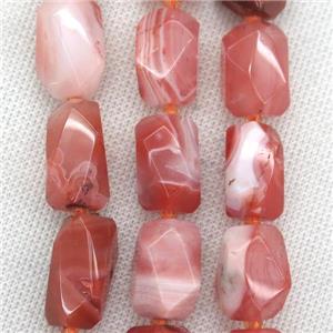 red Agate nugget beads, freeform, approx 15-22mm