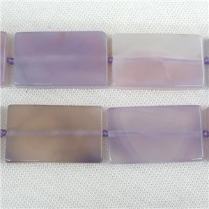 purple Agate Beads, rectangle, dye, approx 30-50mm