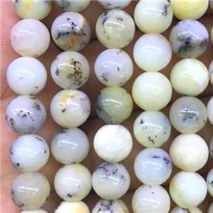 opal stone beads, round, approx 8mm dia