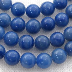 blue Aventurine Beads, A-Grade, round, approx 10mm dia
