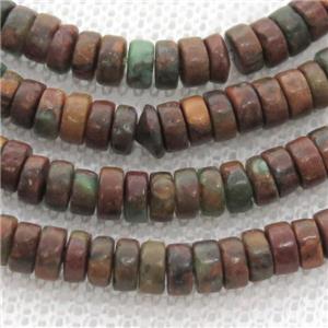 South African Turquoise heishi beads, approx 4mm