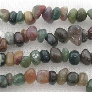 indian Agate chip beads, multicolor, approx 6-10mm