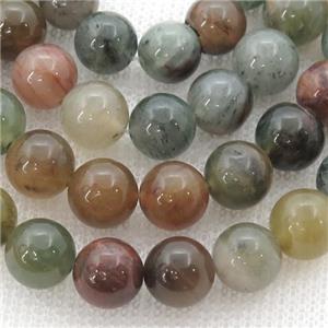 Green Chlorite Quartz Beads Smooth Round, approx 8mm dia