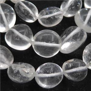 Clear Quartz Beads, freeform, approx 12-18mm