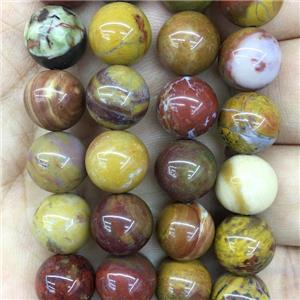 Mexico Nueva Agate Beads, round, approx 8mm dia