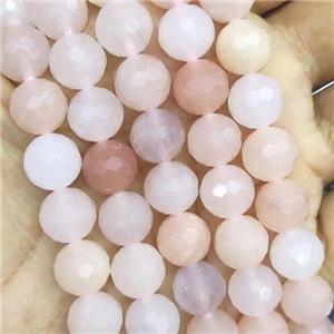 natural Pink Aventurine Beads faceted round, approx 6mm dia