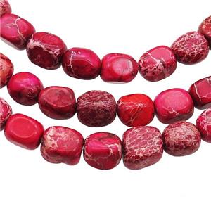 Red Imperial Jasper Beads Freeform, approx 5-7mm