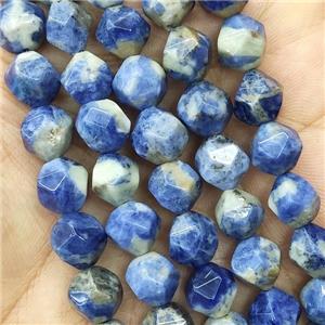 Blue Sodalite Beads Cut Round B-Grade, approx 9-10mm