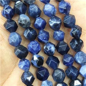 Blue Sodalite Beads Cut Round, approx 7-8mm