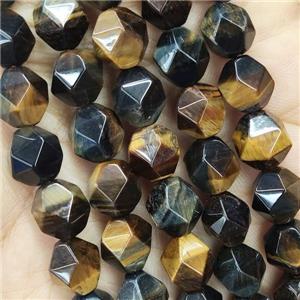 Tiger Eye Stone Beads Round Cut, approx 7-8mm