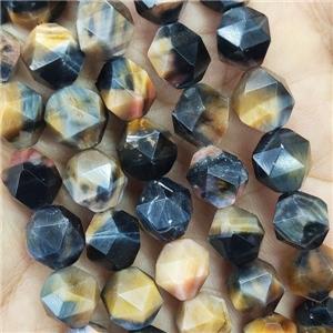 Fancy Dream Tiger Eye Stone Beads Cut Round, approx 9-10mm