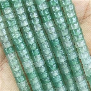 Green Aventurine Heishi Beads, approx 2x4mm