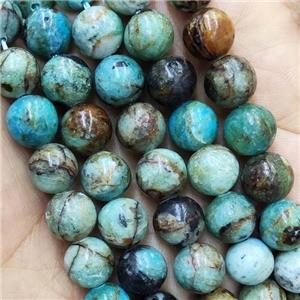 Blue Opal Beads Smooth Round, approx 10mm dia