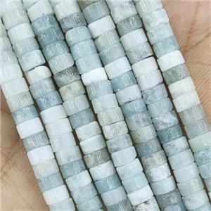 Blue Amazonite Heishi Beads, approx 4mm