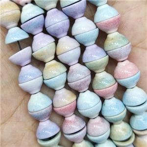 Multicolor Alashan Agate Beads, approx 10mm