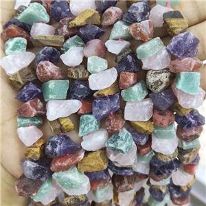 Mix Gemstone Nugget Beads Freeform Rough, approx 10-18mm