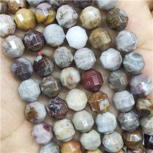 Zhuye Agate Prism Beads, approx 10mm