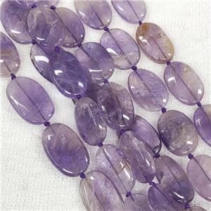 Natural Ametrine Oval Beads Purple, approx 18-25mm