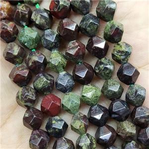 Dragon Bloodstone Beads Cut Round, approx 9-10mm