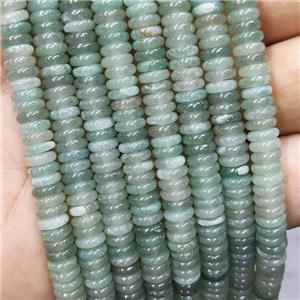 Green Aventurine Heishi Beads, approx 2x6mm